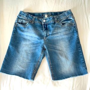 Cherokee Denim Shorts Long Girls